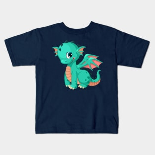 cute funny dragon Kids T-Shirt